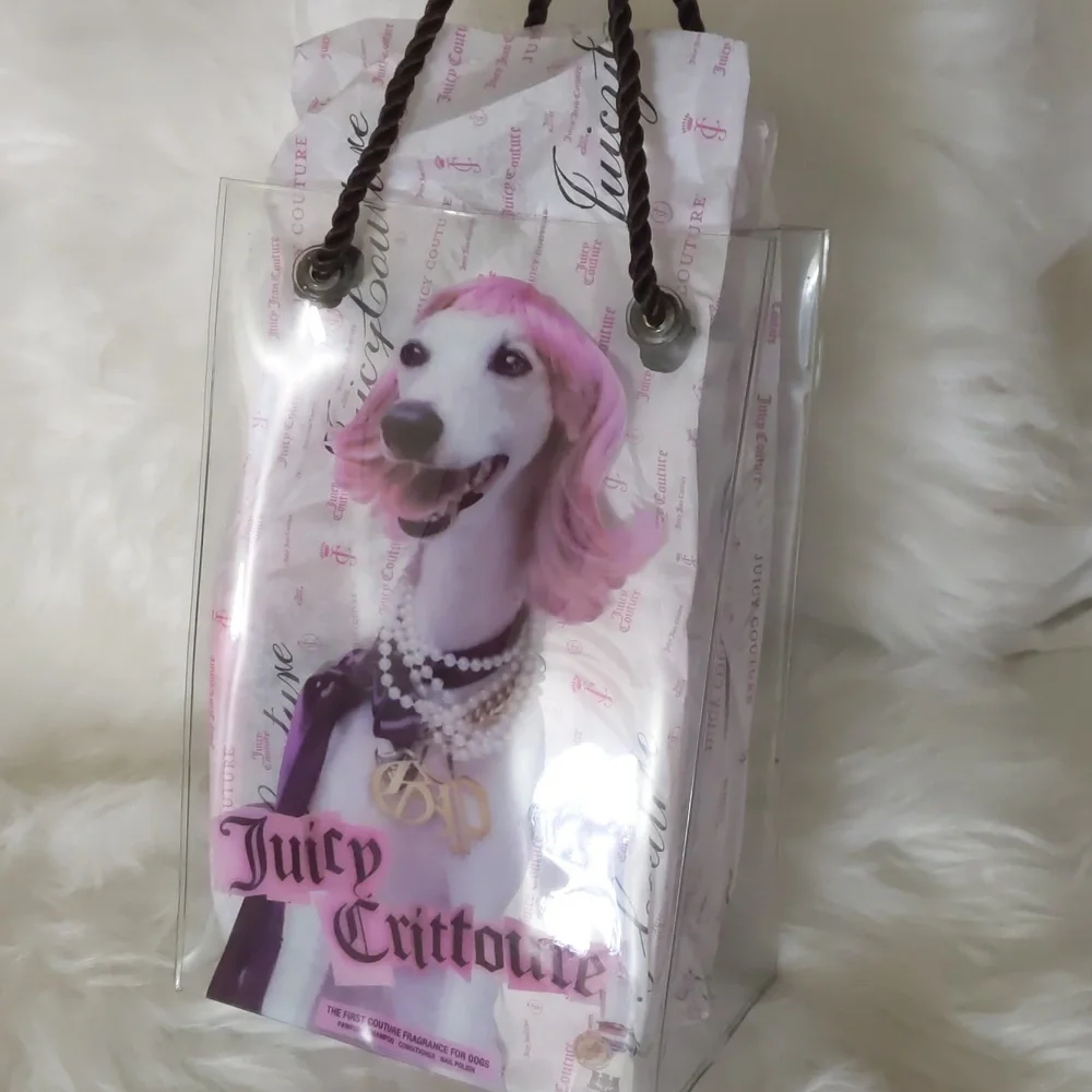 RARE Juicy Couture Pet Carrier Bundle